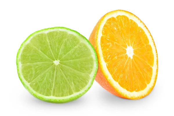 Citron vert et orange — Photo