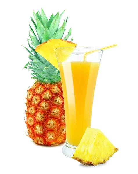 Succo d'ananas — Foto Stock