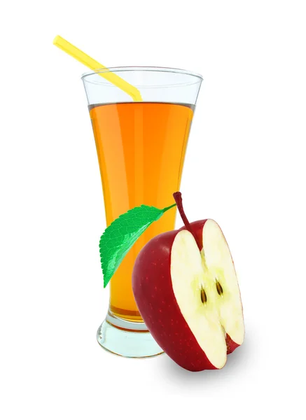 Jugo de manzana — Foto de Stock