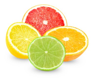 Lime and orange clipart