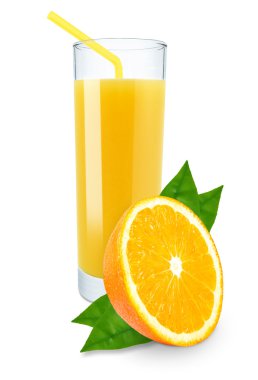 Taze portakal suyu