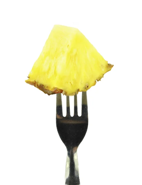 Trancher l'ananas — Photo