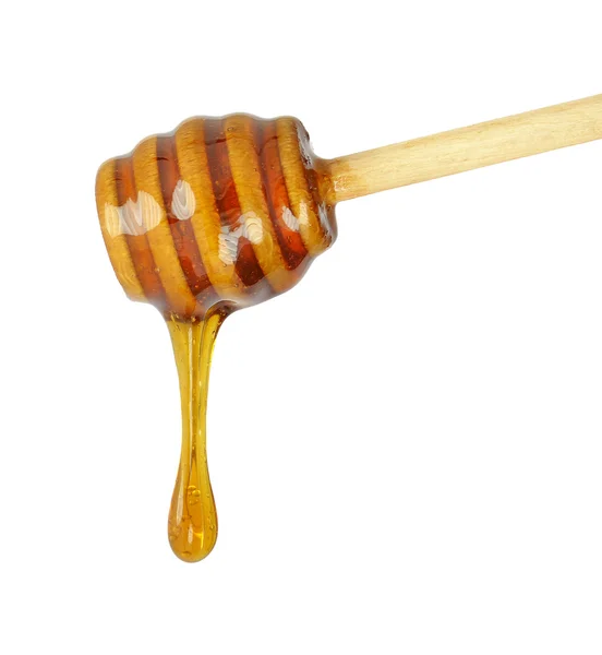 Droppande honung — Stockfoto