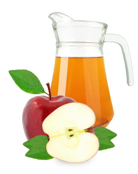 Jugo de manzana — Foto de Stock