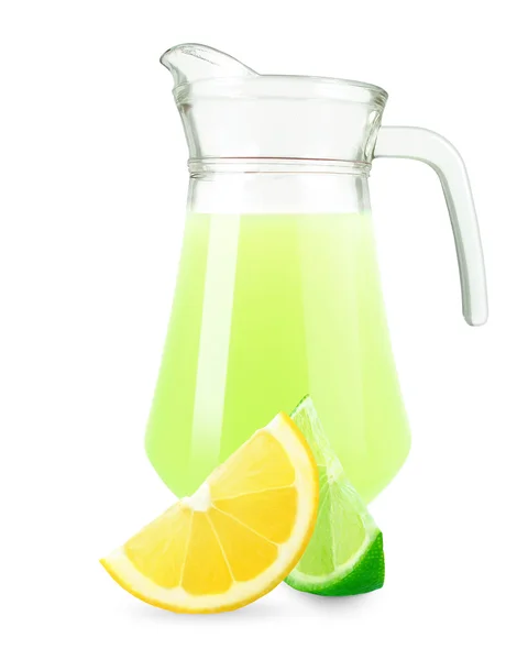 Zitronen-Limettensaft — Stockfoto