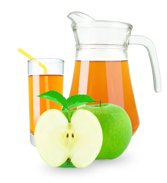 Jugo de manzana — Foto de Stock