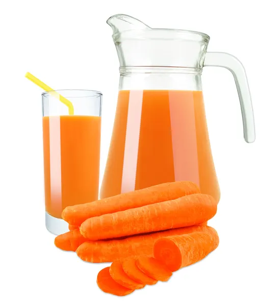 Karottensaft — Stockfoto