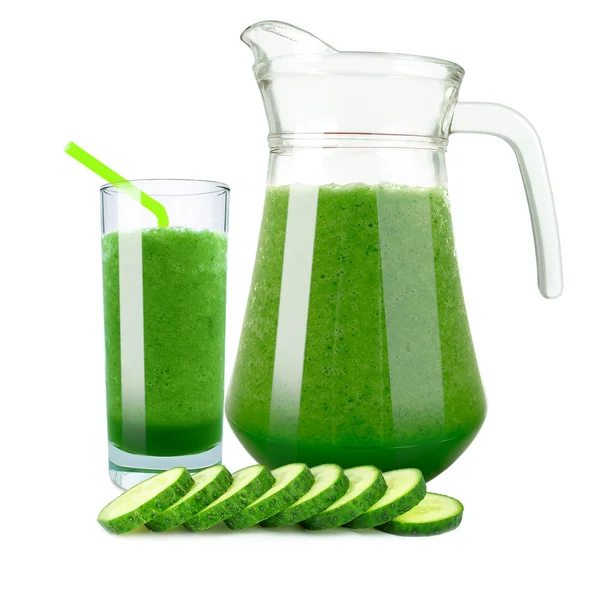 Cucumber juice — Stock Photo, Image