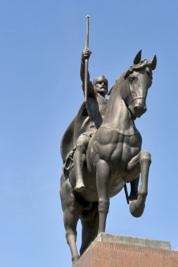 Kral heykeli tomislav, zagreb, Hırvatistan
