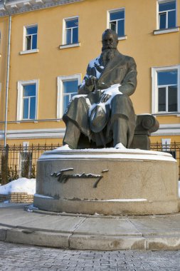 hrushevsky Anıtı Kiev, Ukrayna.