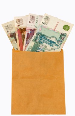 Rusya'nın para kağıt zarf