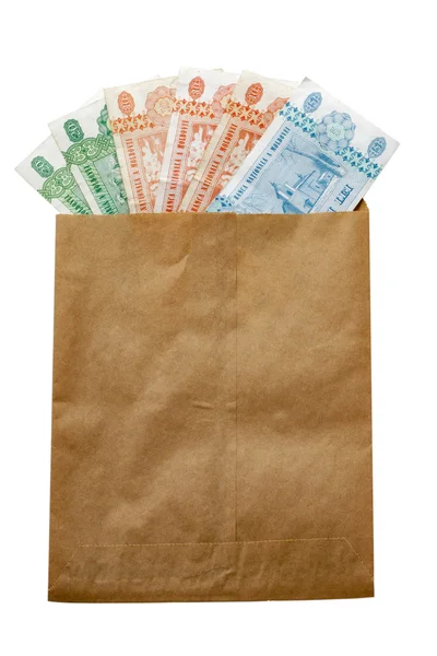 Geld van Moldavië in papier omhullen — Stockfoto