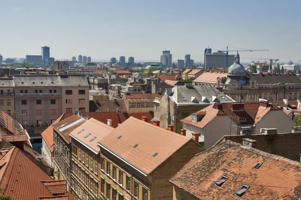 Paisagem urbana de zagreb — Fotografia de Stock