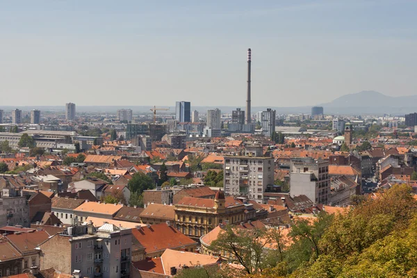 Paysage urbain de Zagreb — Photo