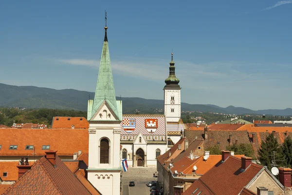 Zagreb cityscape — Stock Photo, Image