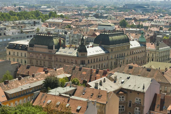 Panoráma města Záhřeb — Stock fotografie