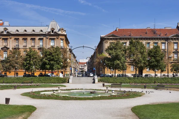 Zagreb park — Stock Photo, Image