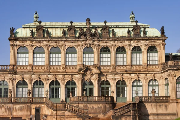 Zwinger muzeum v Drážďanech, Německo — Stock fotografie