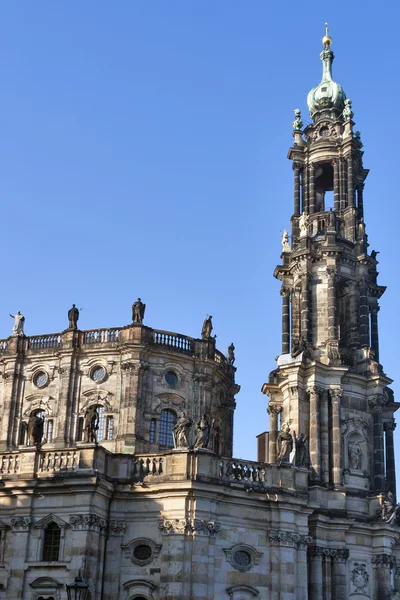 Katolik Kilisesi, royal court Sakson Dresden, Almanya — Stok fotoğraf