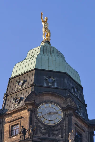 Dresden Almanya Belediye Binası — Stok fotoğraf