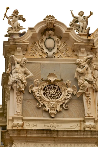 Pseudo-baroque Colonnade, spa Marianske Lazne — Stock Photo, Image