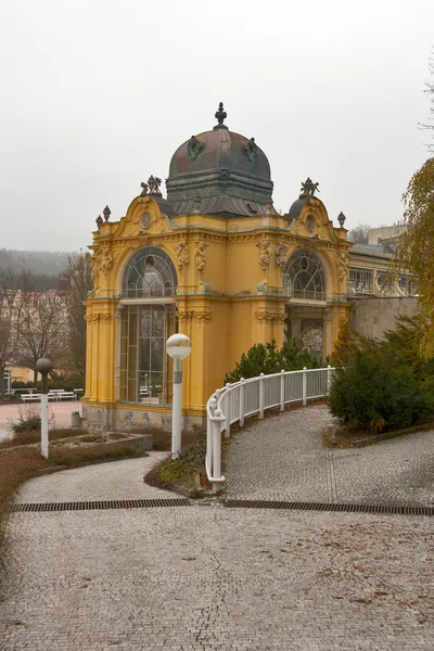 Colonnade in Marianske Lazne (Marienbad Spa) — Stock Photo, Image