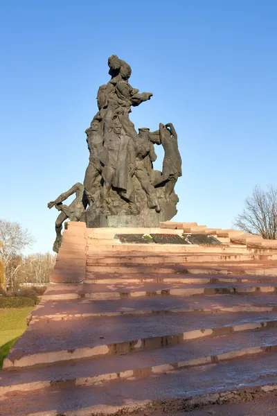 Babi yar monument in kiev, Oekraïne. — Stockfoto