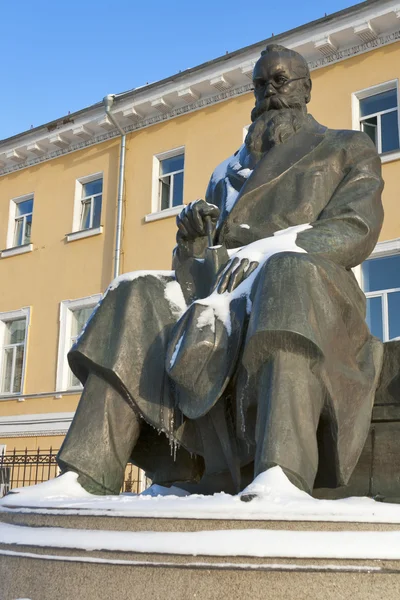 Chruschewski-Denkmal in Kiew, Ukraine. — Stockfoto