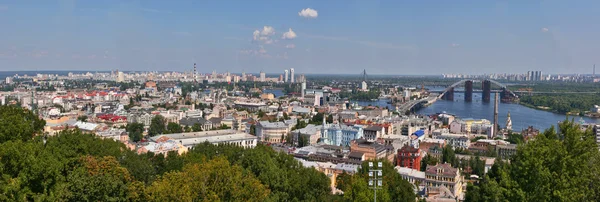 Kiev stadsgezicht panorama — Stockfoto