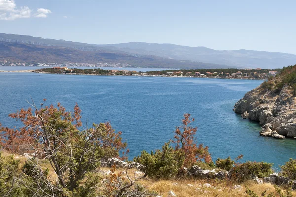 Adriyatik silo Köyü — Stok fotoğraf