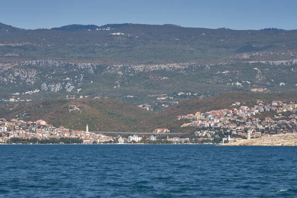 Miasto Crikvenica, Chorwacja — Zdjęcie stockowe