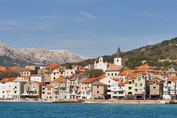 Baska lungomare — Foto Stock