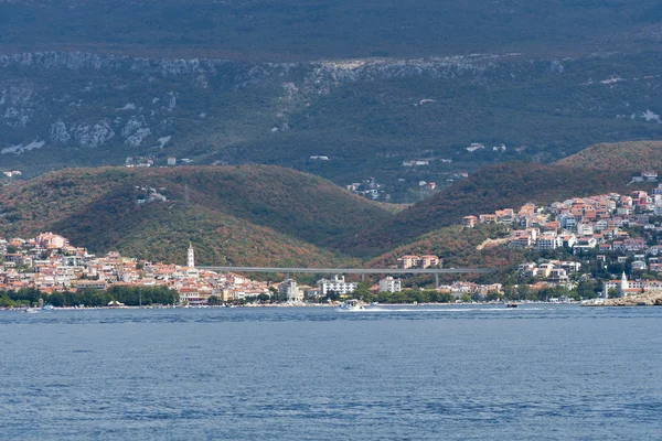 Kasaba Crikvenica, Hırvatistan — Stok fotoğraf