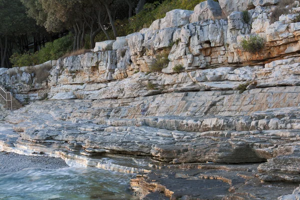 Adriatyk plaży kamień — Zdjęcie stockowe