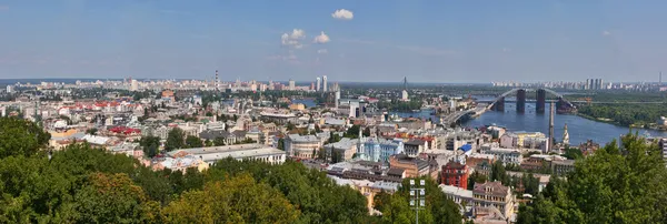 Kiev stadsgezicht panorama Stockfoto