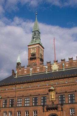 Kopenhag Belediye Binası, Danimarka.