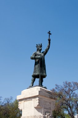 Stephen the Great Monument clipart