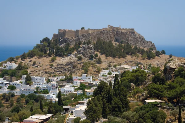 Lindos em Rodes — Fotografia de Stock