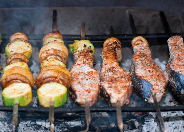 Shashlik. — Fotografia de Stock