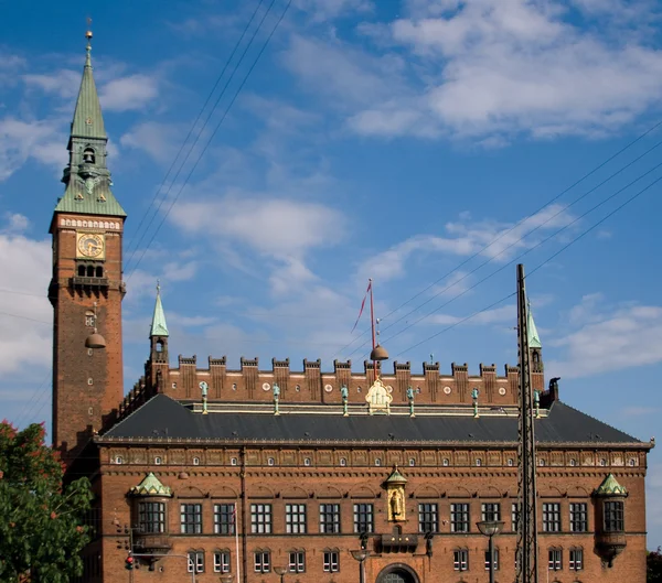 Köpenhamns rådhus — Stockfoto
