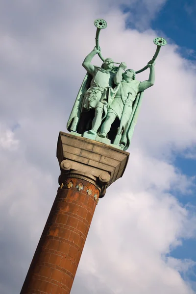 Lokken aanjagers standbeeld in Kopenhagen. — Stockfoto