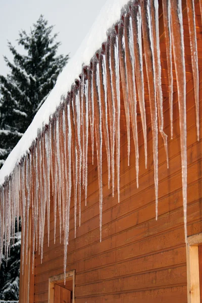 Icicle crystals — Stock Photo, Image