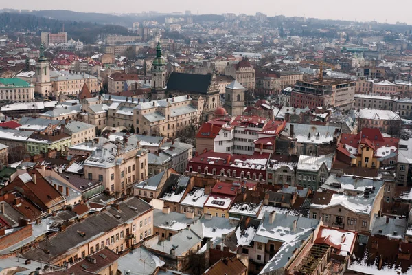 Lviv cityscape — Stock Photo, Image