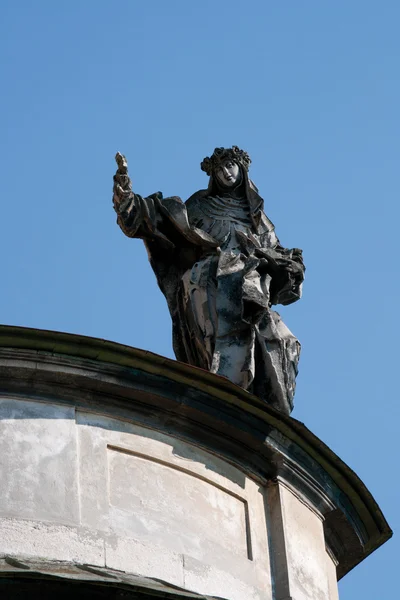 Lviv statue — Stock Photo, Image