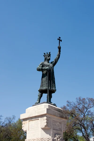 Stephen het grote monument — Stockfoto