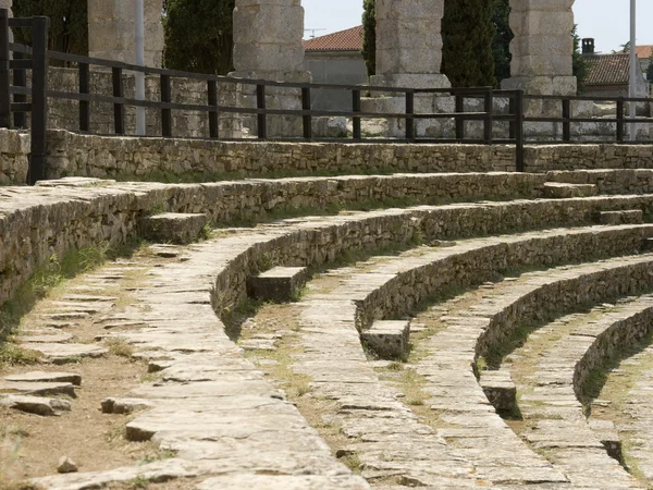 Ancient roman arena w puli — Zdjęcie stockowe