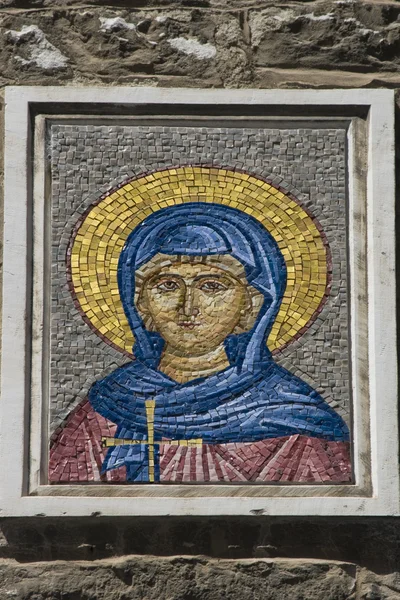 Mosaik fresco — Stockfoto