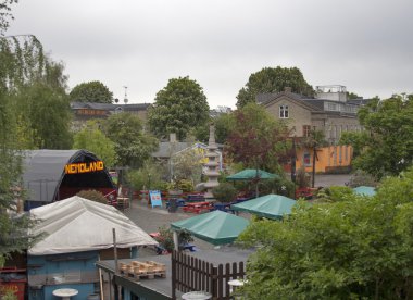 Christiania in Copenhagen, Denmark clipart