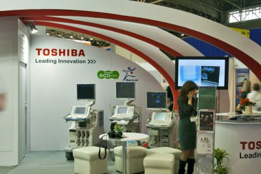 Toshiba tıbbi sergi kabinleri