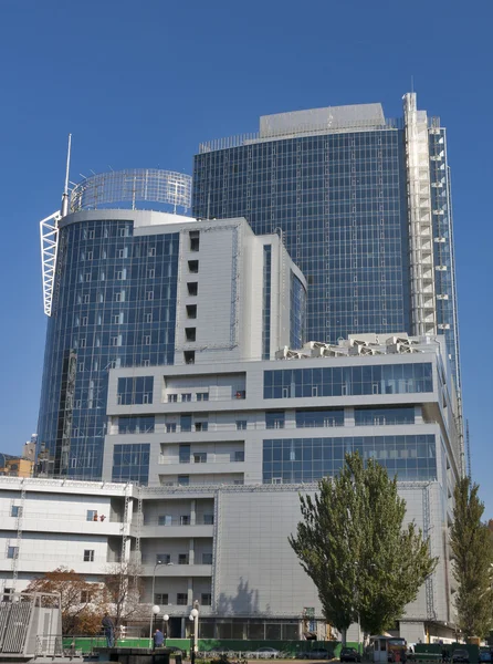 Výstavba nové zábavní centrum a nákupní centrum espla — Stock fotografie